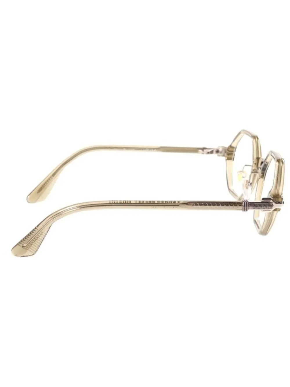 Chrome Hearts Clitco-a Octagon Frame Sunglasses Olive Eyewear